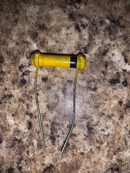 ERIE, DOGBONE, SOLID ROD, CARBON RESISTORS, BODY TIP SPOT TYPE 10A, TYPE A,  400K @ 1-2W