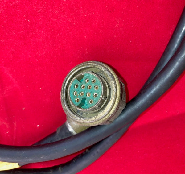 LARKSPUR, CABLE 8FT, Pattern 104, Plessey, Mk 4, 12 Way, Socket, Femal ...