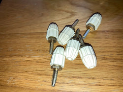 BELLING, TURNER COATES,  WHITE PLUG, 3mm SILVER PLATED SHAFT, O-Z MULTIPOLE, L378/A/3