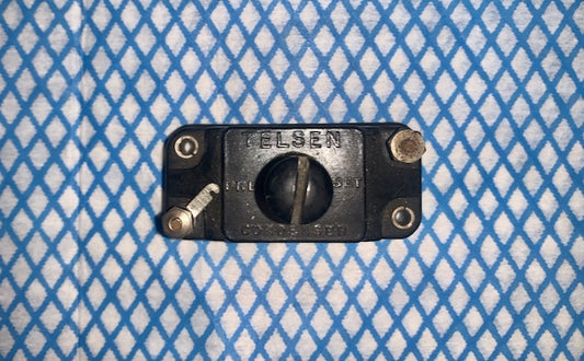 TELSEN, PRESET CONDENSER, 0.0003uF, BAKELITE BODY, 1926,
