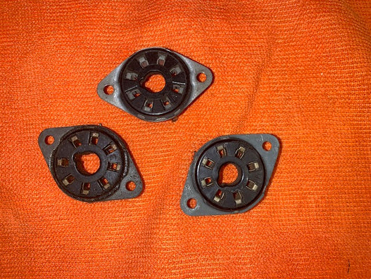 MYCALEX, OCTAL, AO8, BLACK, VALVE BASE, EX EQUIPT