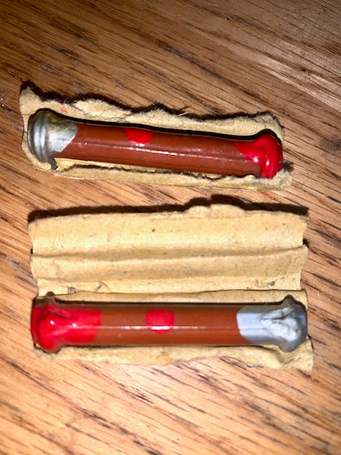 ERIE, DOGBONE, SOLID ROD, CARBON RESISTORS, BODY TIP SPOT TYPE 10A, 1K2, 1-2W