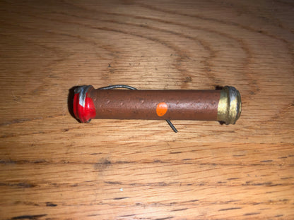 ERIE, DOGBONE, SOLID ROD, CARBON RESISTORS, BODY TIP SPOT TYPE 10A, 12K, 1-2W