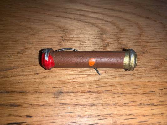 ERIE, DOGBONE, SOLID ROD, CARBON RESISTORS, BODY TIP SPOT TYPE 10A, 12K, 1-2W