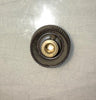 Brown Bakelite, Rolo style, Milled Tapered , possibly Philips, 930, Dia. 29mm, Height 19mm,