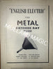 ENGLISH ELECTRIC, T901, METAL CATHODE RAY TUBES, CRT, BOOKLET,