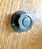 MARCONI, GREY FLUTED KNOB, SKIRTED, 54mm DIA, 6mm SHAFT