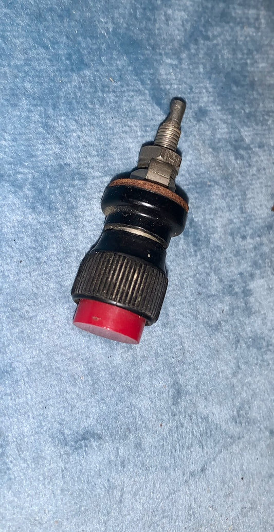 BELLING LEE, BINDING POSTS, RED, 16mm HEAD, 2BA, 8mm BOLT,