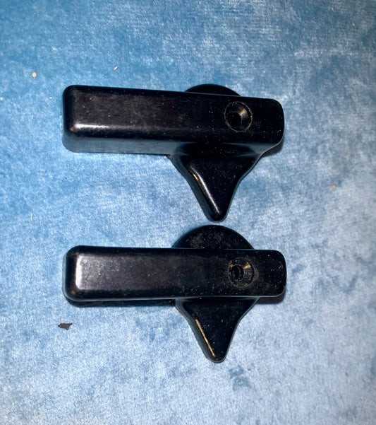 Black Bar, Pointer Knob, Military, Front screw and roll pin fixed, 52mm length