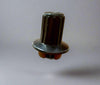 BUSH, TV KNOB, BROWN BAKELITE KNOB,  28mm DEPTH, 28mm DIA,