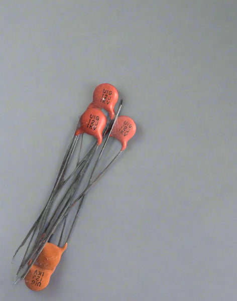 PACK 5x, CERAMIC DISC CAPACITOR, 12pF 1KV,