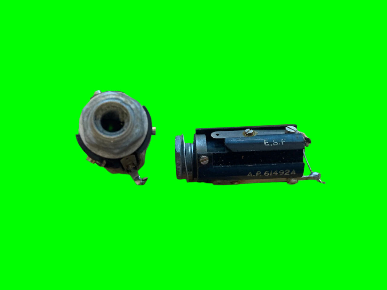 ESF 1/4 INS JACK SOCKET AP61492A,   AS USED IN RACAL RA17, RA117, RA, FRONTPLATE