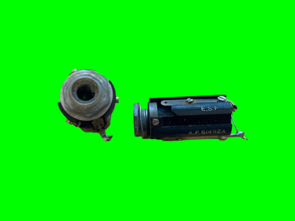 ESF 1/4 INS JACK SOCKET AP61492A,   AS USED IN RACAL RA17, RA117, RA, FRONTPLATE