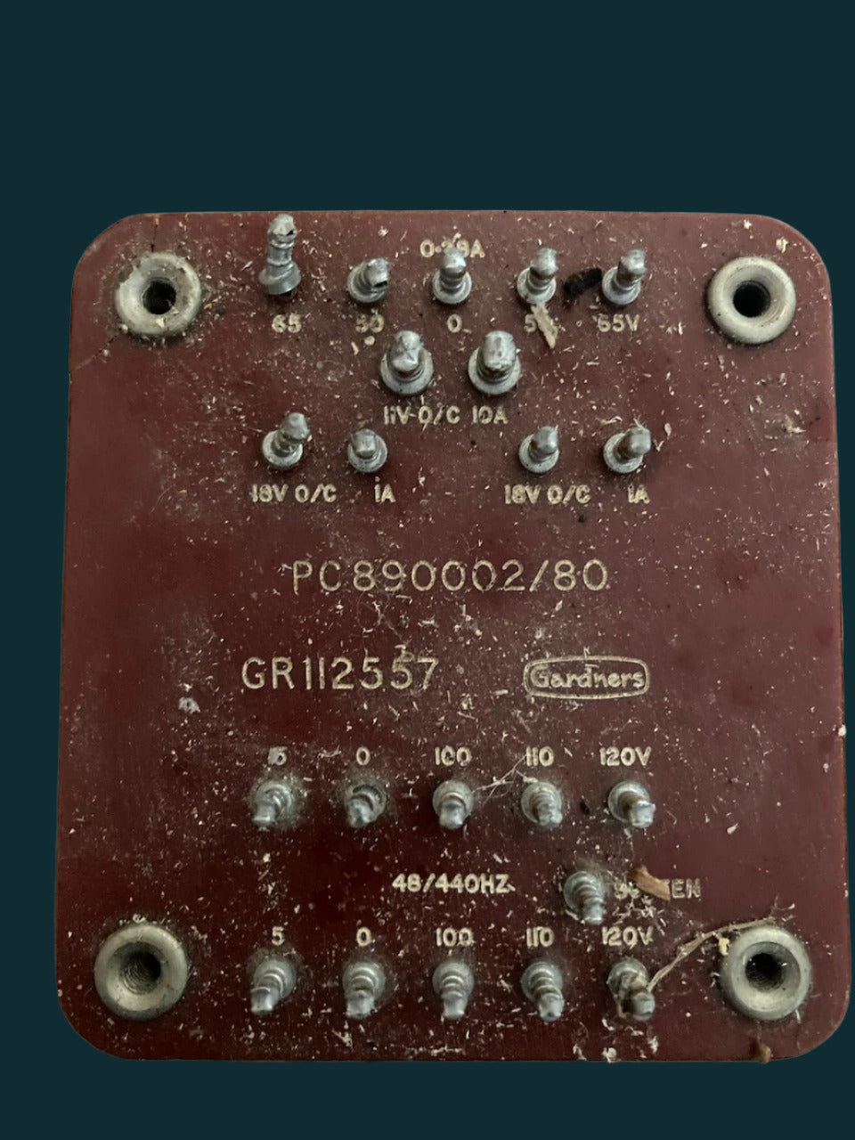 GARDNERS, NEW BOXED TRANSFORMER, 65-50-0-50-65V @ 280mA, 11v @ 10A, 18V @ 1A