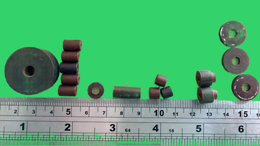 BAG OF 15X TUFNOL STANDOFFS, INSULATING WASHERS  PAXOLIN