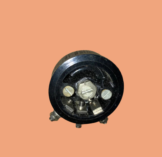 BERCO, BLACK BAKELITE, RHEOSTAT,68R,  FROM 1930'S
