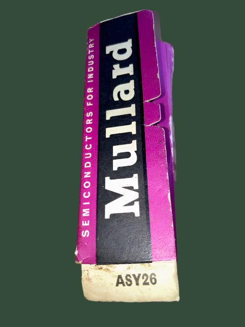 ASY26, Mullard, PNP, Germanium transistor, 2N425, 2N426, 2N427, Boxed