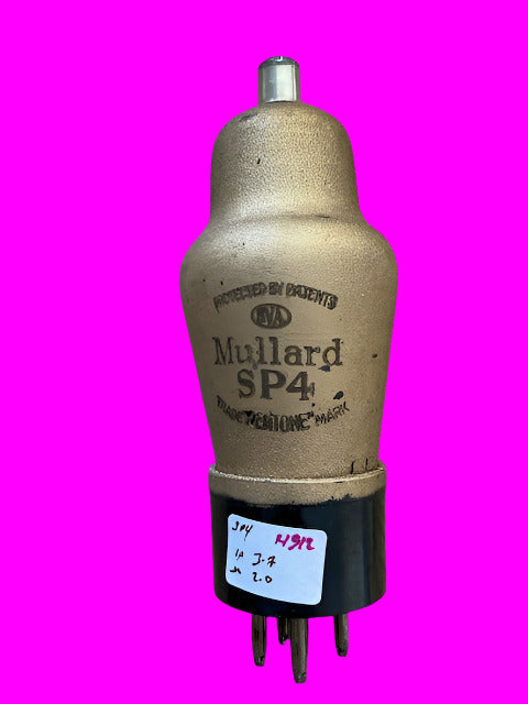SP4, 5 PIN, MULLARD, TESTED, 8A1, A50A, AC/S2, AC/SG, ARP6 , CV1324, CV1468, HP4101C, MS/Pen, MSP4, SPT4A