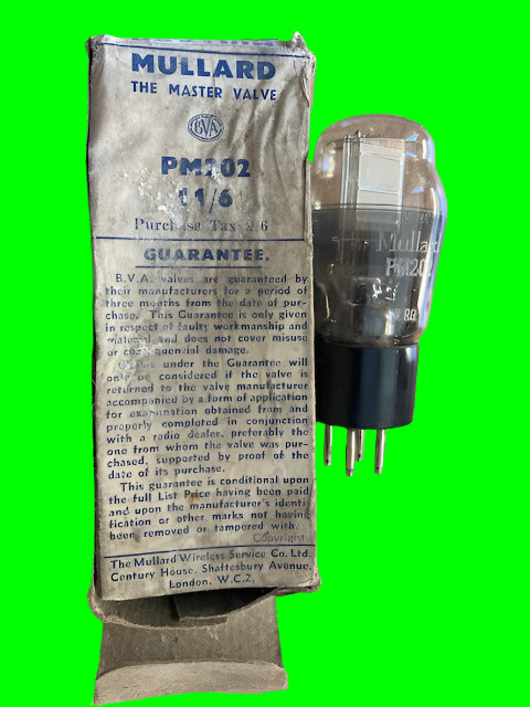 PM202, MULLARD,  220SP, CV185, P220A, P2