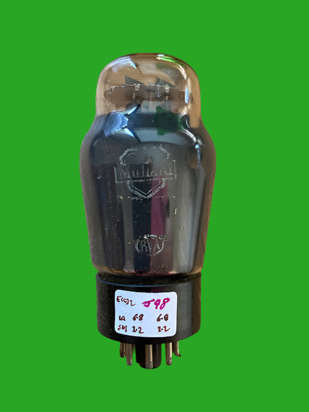 ECC32, MULLARD, BLACK BASE,