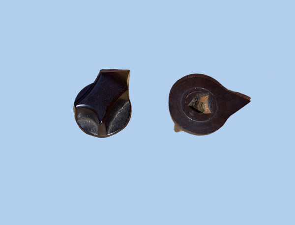 NORTHERN ELECTRIC, WS No.19, WS19, 19 SET, BAKELITE KNOB, WAVEBAND, DRIVE, 6mm HALF ROUND SHAFT
