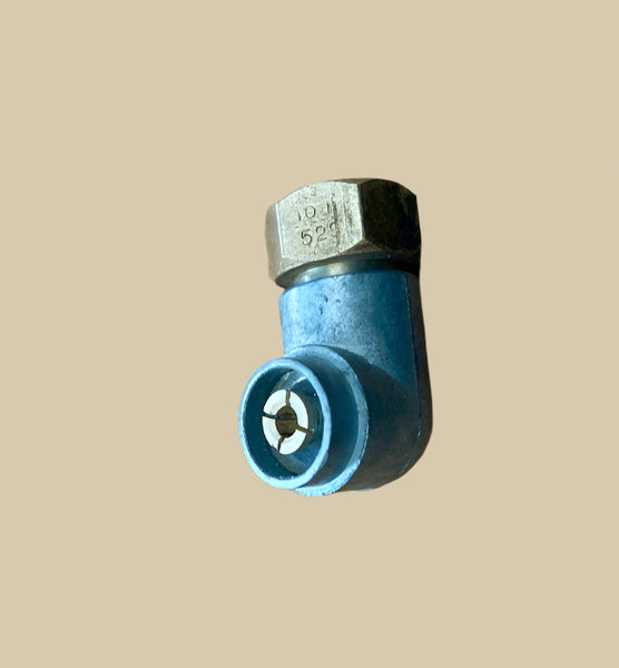 PYE PLUG, RT ANGLE CABLE MOUNT, 10H/529, FOR GEE AND WS19 etc NEW UNISSUED STOCK