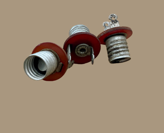 BULGIN, MES, BULB HOLDER, CES BUTTON BASE, NOS