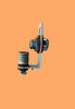 BULGIN PANEL LAMP & ESCUTCHEON, D180,  AS USED ON NATIONAL HRO & OTHER WW2 APPARATUS NOS