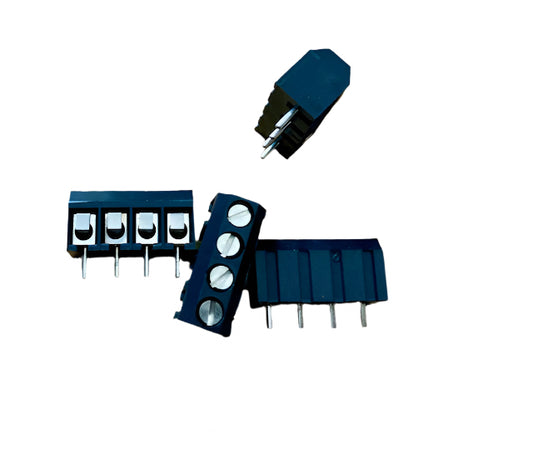 BELLING LEE, 4-Way, PCB Screw Terminal Block, 4 PIN, PCB Mount, L2752/4,