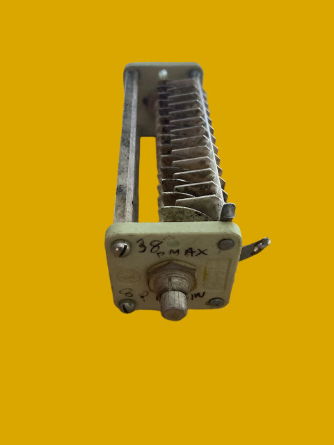 40pF, Air Dielectric Variable Capacitor, Ceramic, Transmitting Type, 95 x 30mm ~ Jackson Brothers