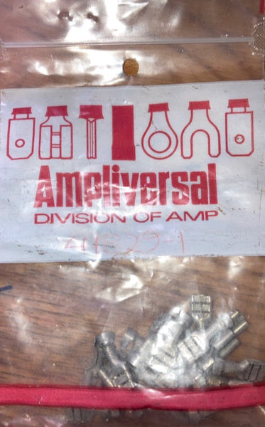6.4mm Straight Lucar Connectors, Pack of 20X