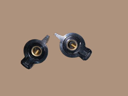 CHICKEN HEAD, KNOB, BLACK , QTY=1