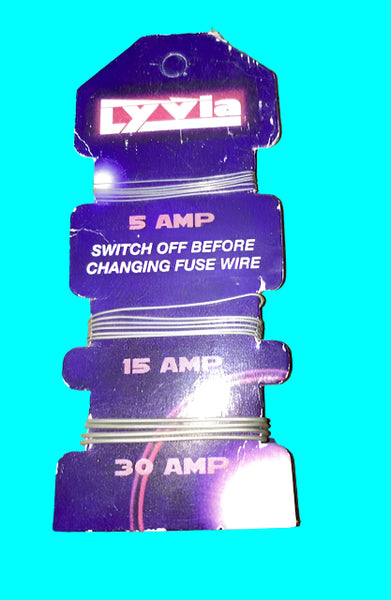 1990s FUSE WIRE CARD, BY  LYVIA