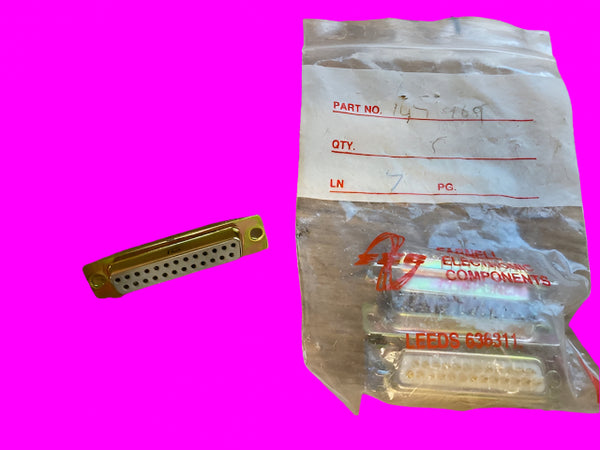 McMurdo D-sub Connector, Cable side connector, 25 position, Female, DB25SF0LF, Farnell, 147969
