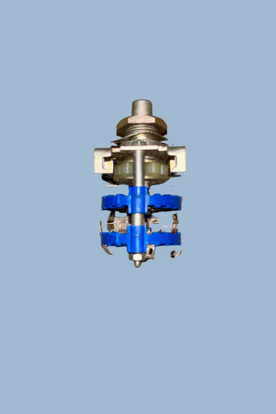 OAK NSF, ROTARY WAFER  SWITCH, 2 WAFER, 6 CONTACT, 10 POSITIONS, WAFER DIA 25mm, BODY LENGTH 33mm, SHAFT LENGTH & DIA 6mm,