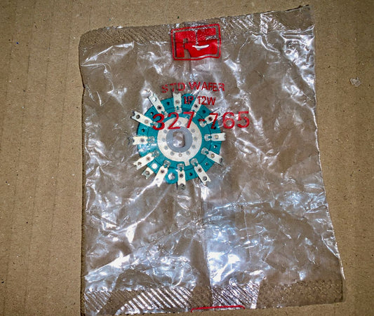 NSF, 12 Position, SP12T, Rotary Switch, 150 mA @ 250 VAC, RS Stock No. 327-765, Mfr. Part No. 454479 MK