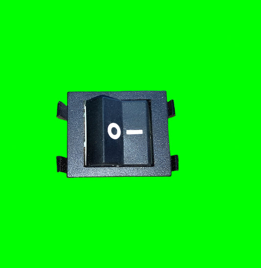 Eaton, Rocker Switch, 2600HM11E760, DPST, 16A, 250V, BLACK, NOS