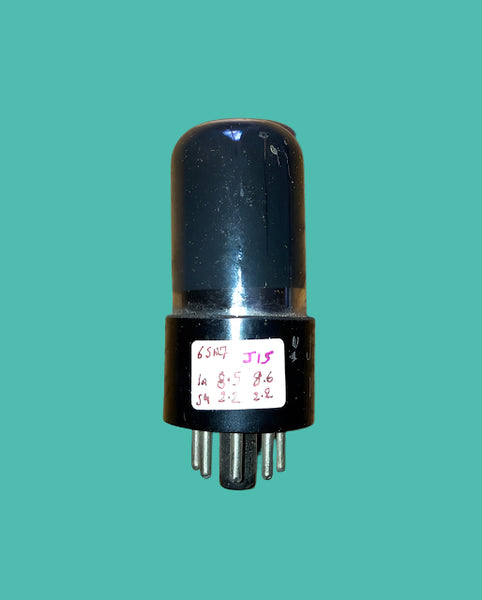 6SN7GT, VT-231 MILITARY JAN, KEN-RAD, COPPER GRID POSTS 6SN7