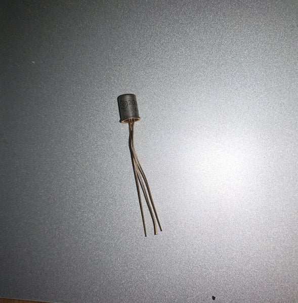 TEXAS 2G344A GERMANIUM TRANSISTOR, GOLD LEADS AS USED IN QUAD FM1 MULTIPLEX