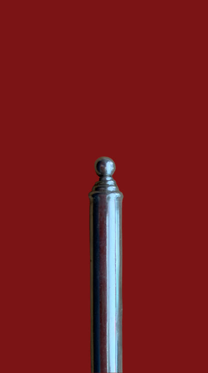 TELESCOPIC AERIAL, TELESCOPIC ANTENNA, NEW, VINTAGE, UNUSED, BASE DIA 6mm,  FITTING screw dia, LENGTH 55cm8mm