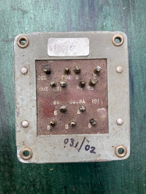 WODEN, FILAMENT TRANSFORMER, D31/02, 5 - 0 -5V @5A