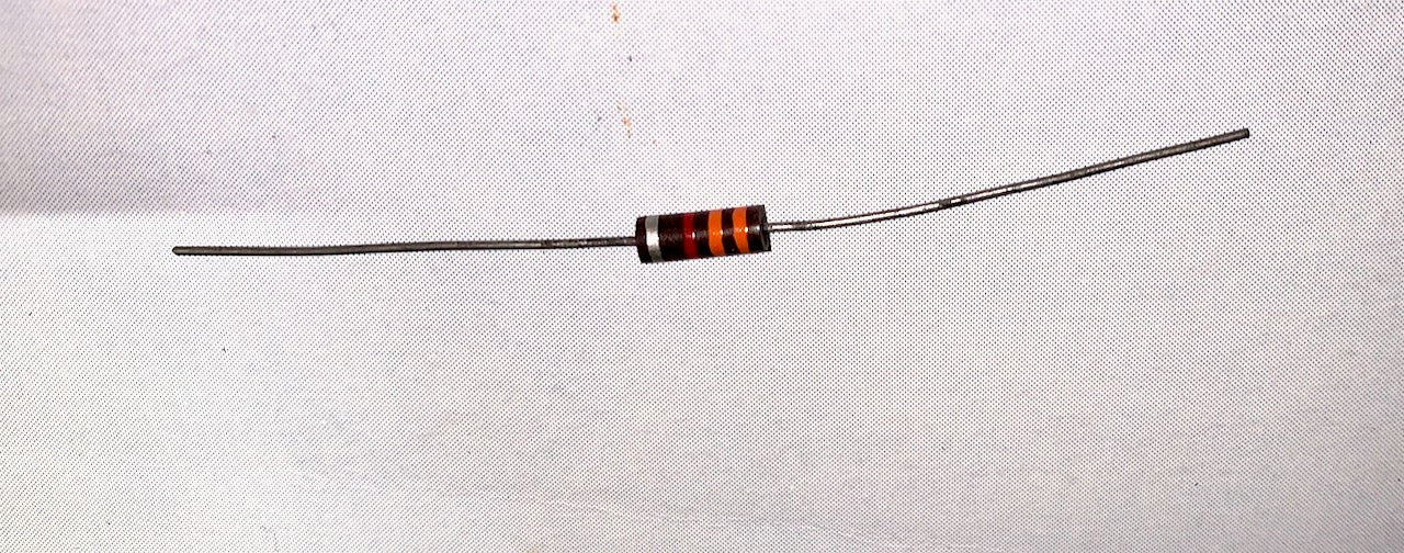 Allen Bradley, Morganite, Carbon composite resistor, Type S, 0.5W 10%, VARIOUS VALUES