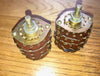 OAK NSF, ABH TYPE, AIR MINISTRY, 10F/18585, ROTARY WAFER  SWITCH, 4 WAFER, 12 CONTAcT DIA 6mm, 11 POSITIONS, WAFER DIA 40mm,