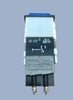 EAO, SWISSTAC,  ILLUMINATED PUSH BUTTON, SWITCH, MOMENTARY, 02-121-011,  380V AC 10A, BLUE LENS