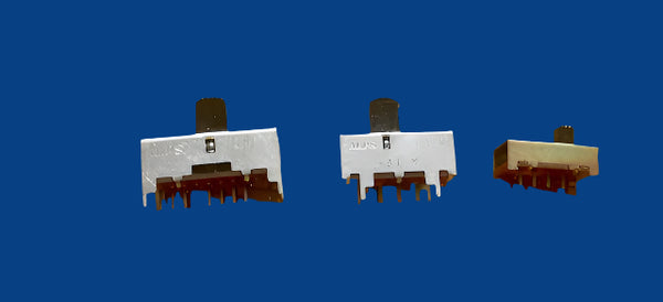 3X ALPS, SLIDE SWITCHES, NOS,