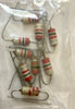 2K 0.125W, Erie, Type 109, Carbon Resistors, High Stability,