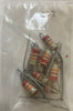 22K, 22000R, 0.125W, Erie, Type 109, Carbon Resistors, High Stability,