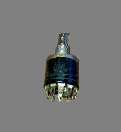 ABM, Rotary switch, , 3 position,  shaft dia 6mm, shaft length 7mm,