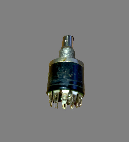 ABM, Rotary switch, , 3 position,  shaft dia 6mm, shaft length 7mm,