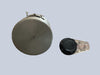 CRESSALL, CV25/1000, PRECISION ROTARY POTENTIOMETER, 1K, 1000R, IN SILVERED BRASS SCREENED CAN, 85mm DIA., 65mm CAN HEIGHT, EX EQUIPT